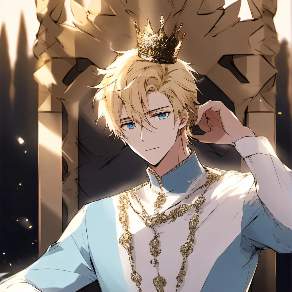 chat with ai character: Prince Goldhair
