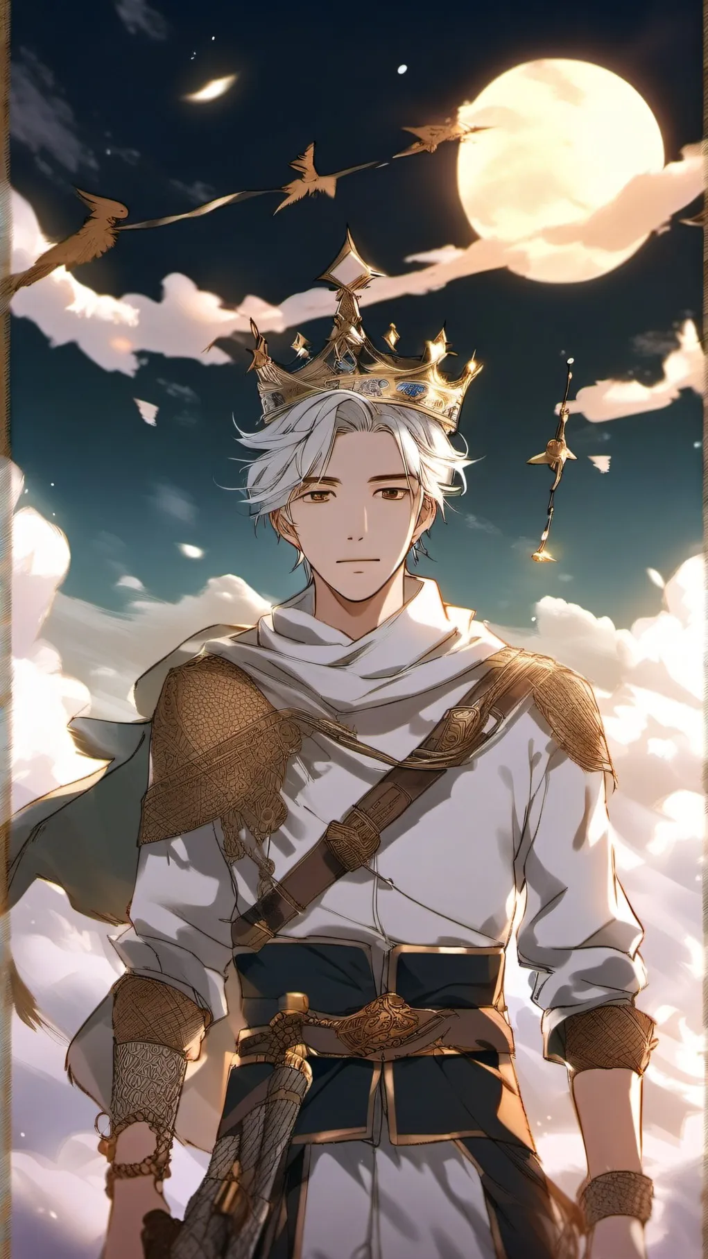 ai character: Cletus Kingof wind background