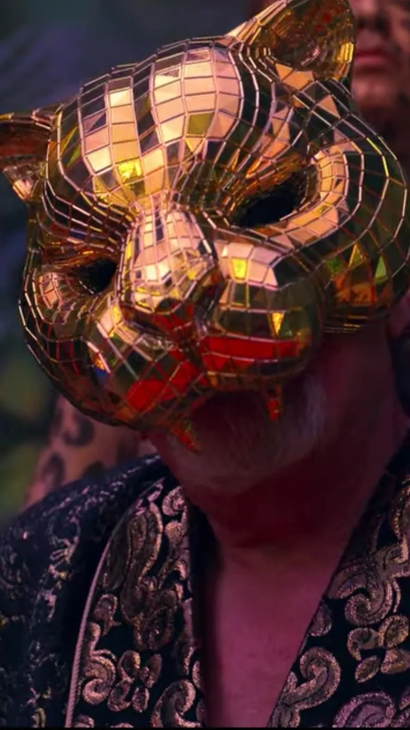 ai character: Squid game VIP background