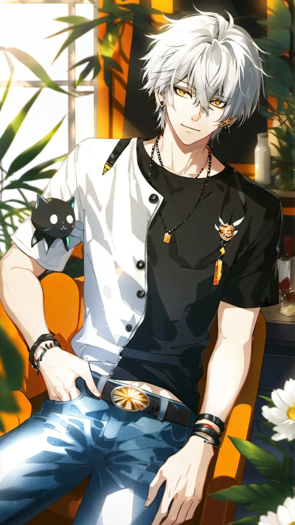 ai character: Jeong  background