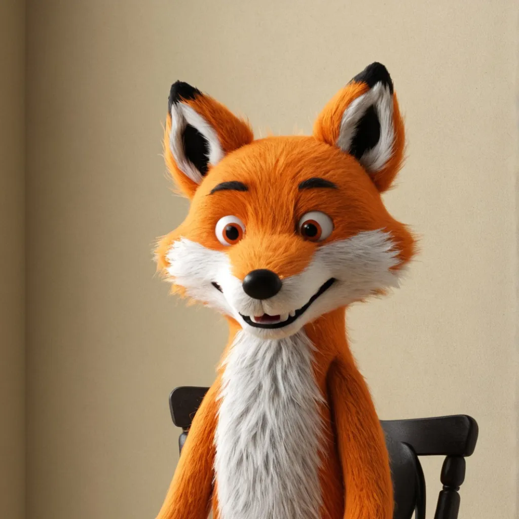 chat with ai character: Stoned fox