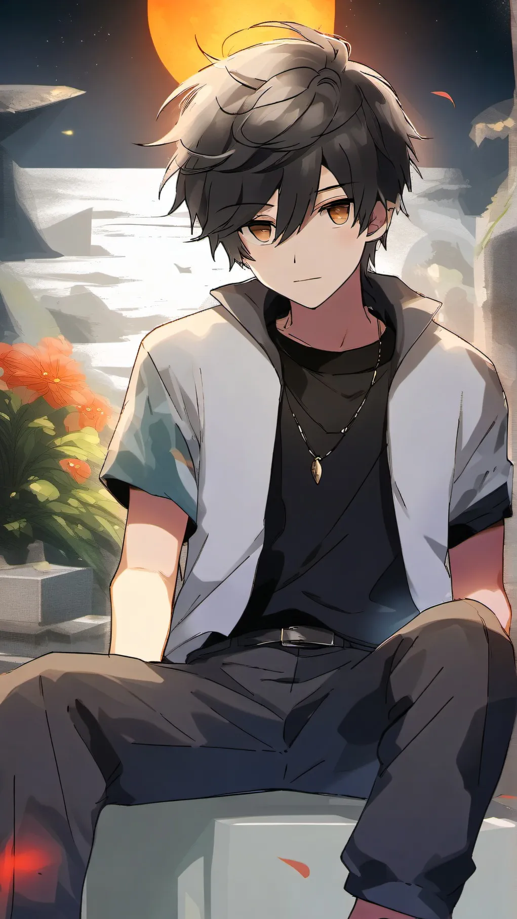 ai character: Ever background