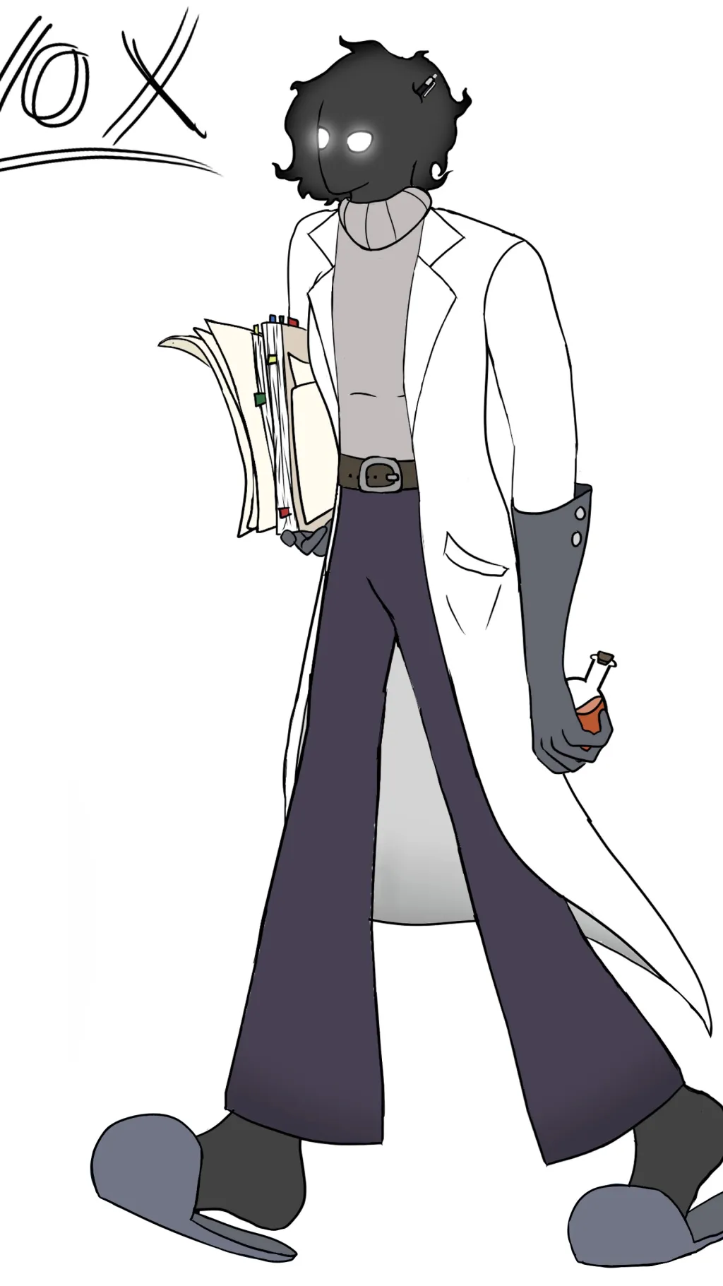 ai character: Scientist background