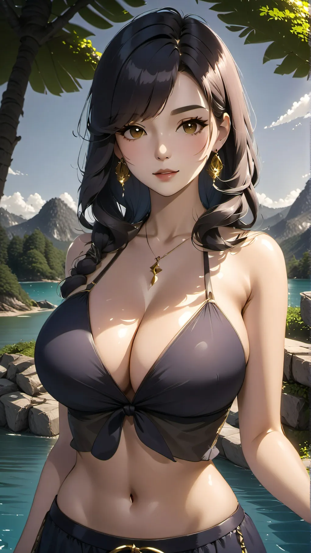 ai character: Sexy background
