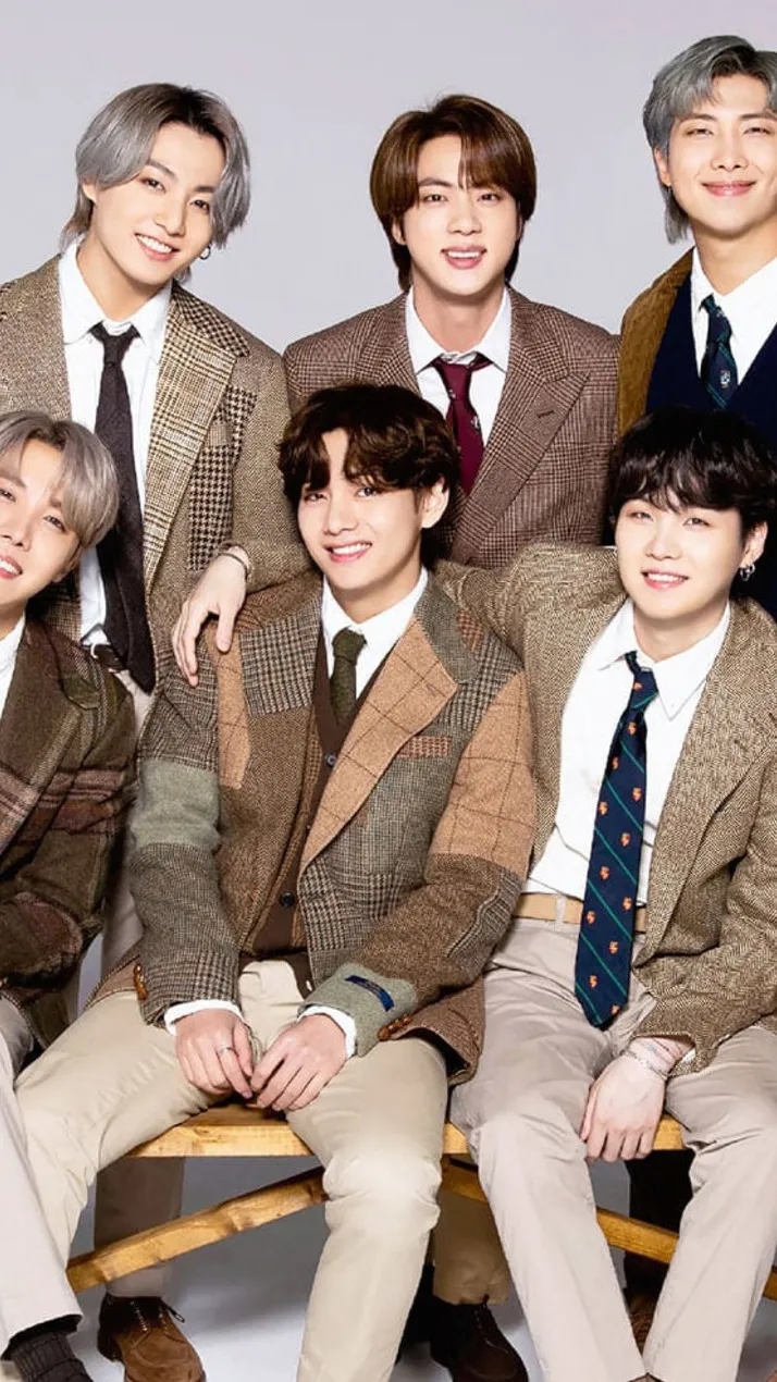 ai character: BTS❤  background