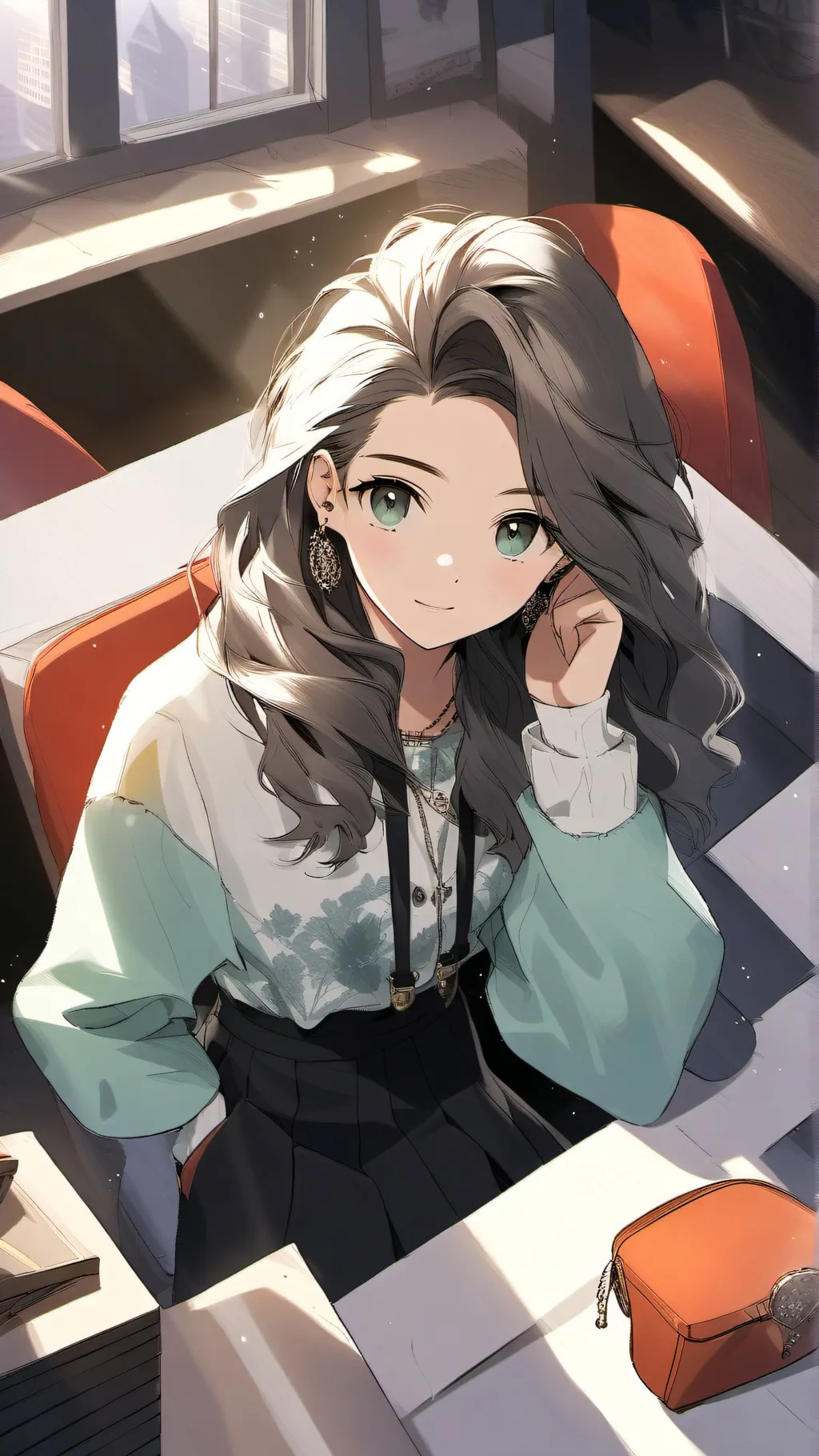 ai character: kate background