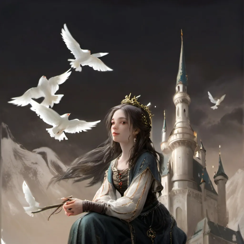 chat with ai character: The mystery girl⚔️