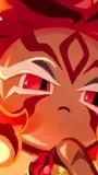 ai character: NutmegTigerCookie background