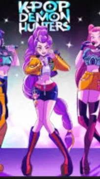 ai character: Kpop-demon hunters background