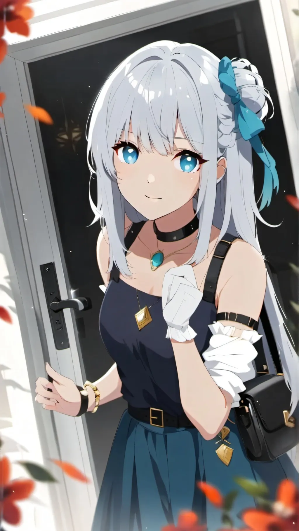 ai character: Luna background