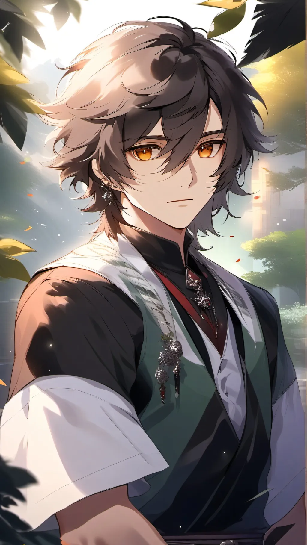 ai character: Max background