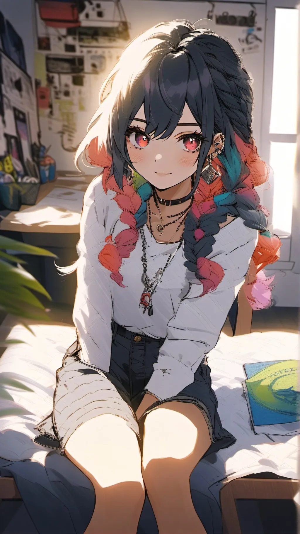 ai character: Ruby background