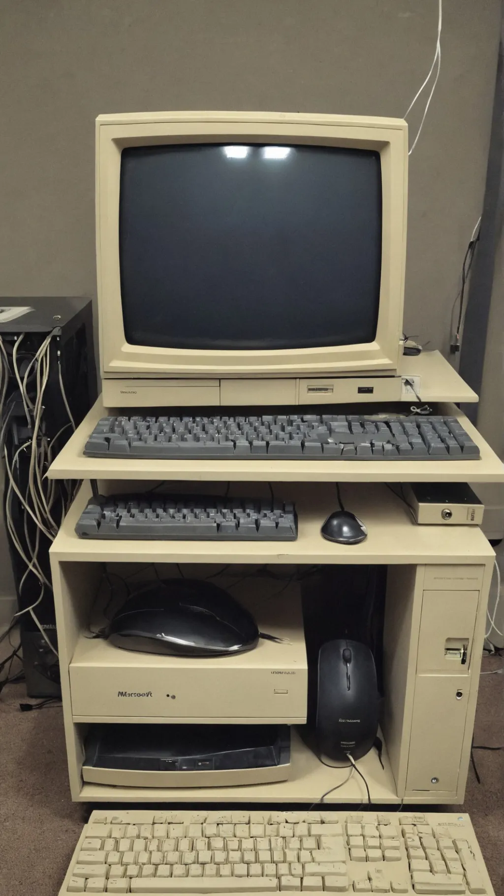 ai character: windows 95  background