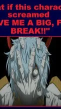 ai character: Fat Shigaraki background