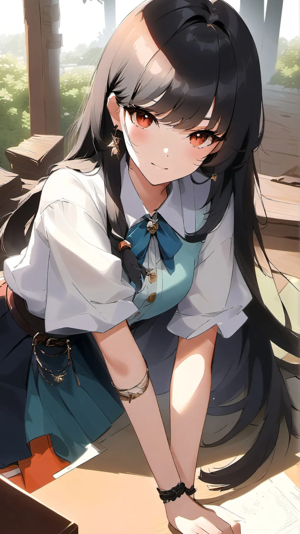 ai character: Raven background