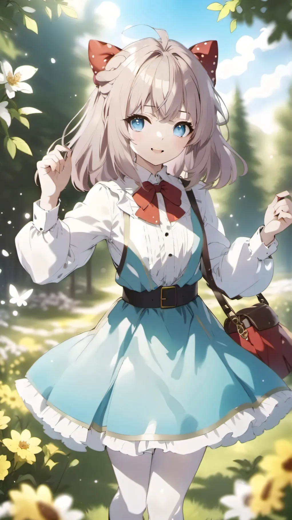 ai character: Lilly background