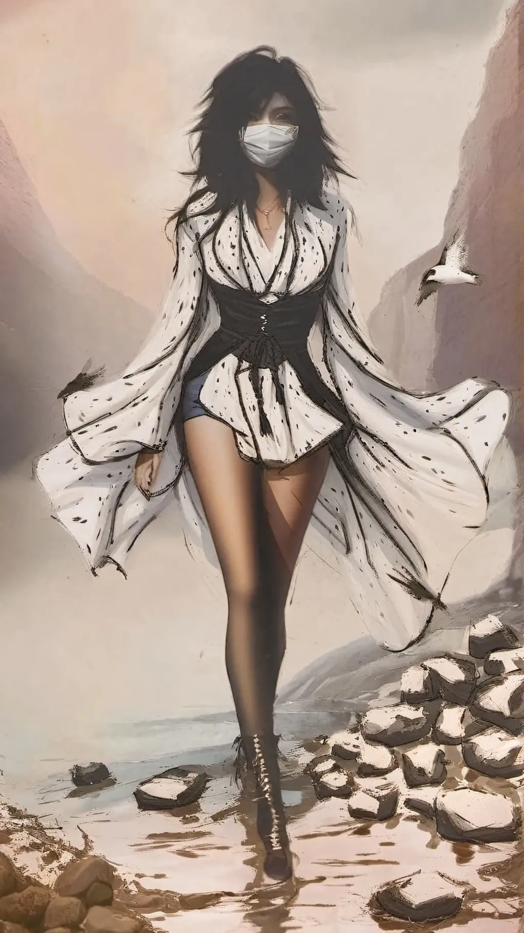 ai character: BELLA tu amiga background