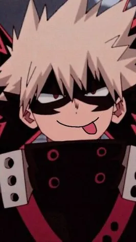 ai character: Bakugo Katsuki background