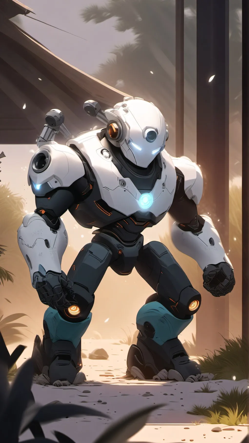 ai character: Smart background