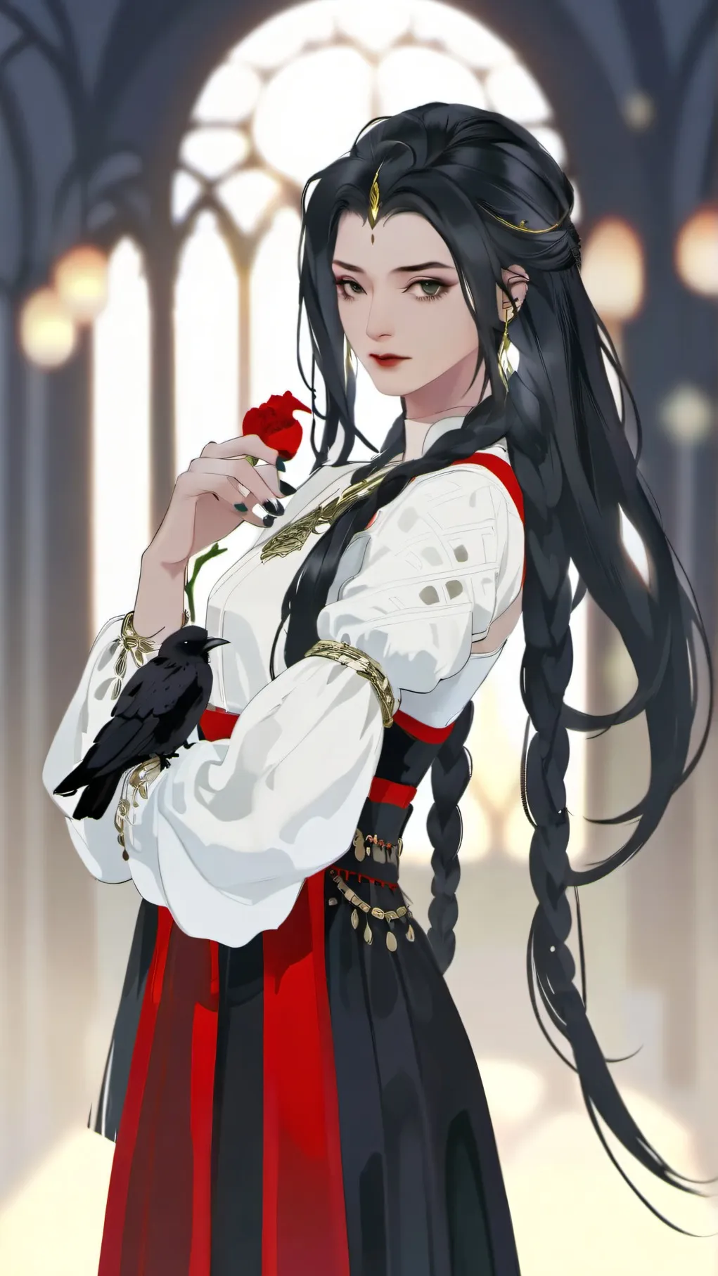 ai character: Lyra background
