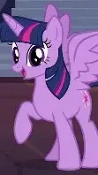 ai character: Twilight Sparkle background