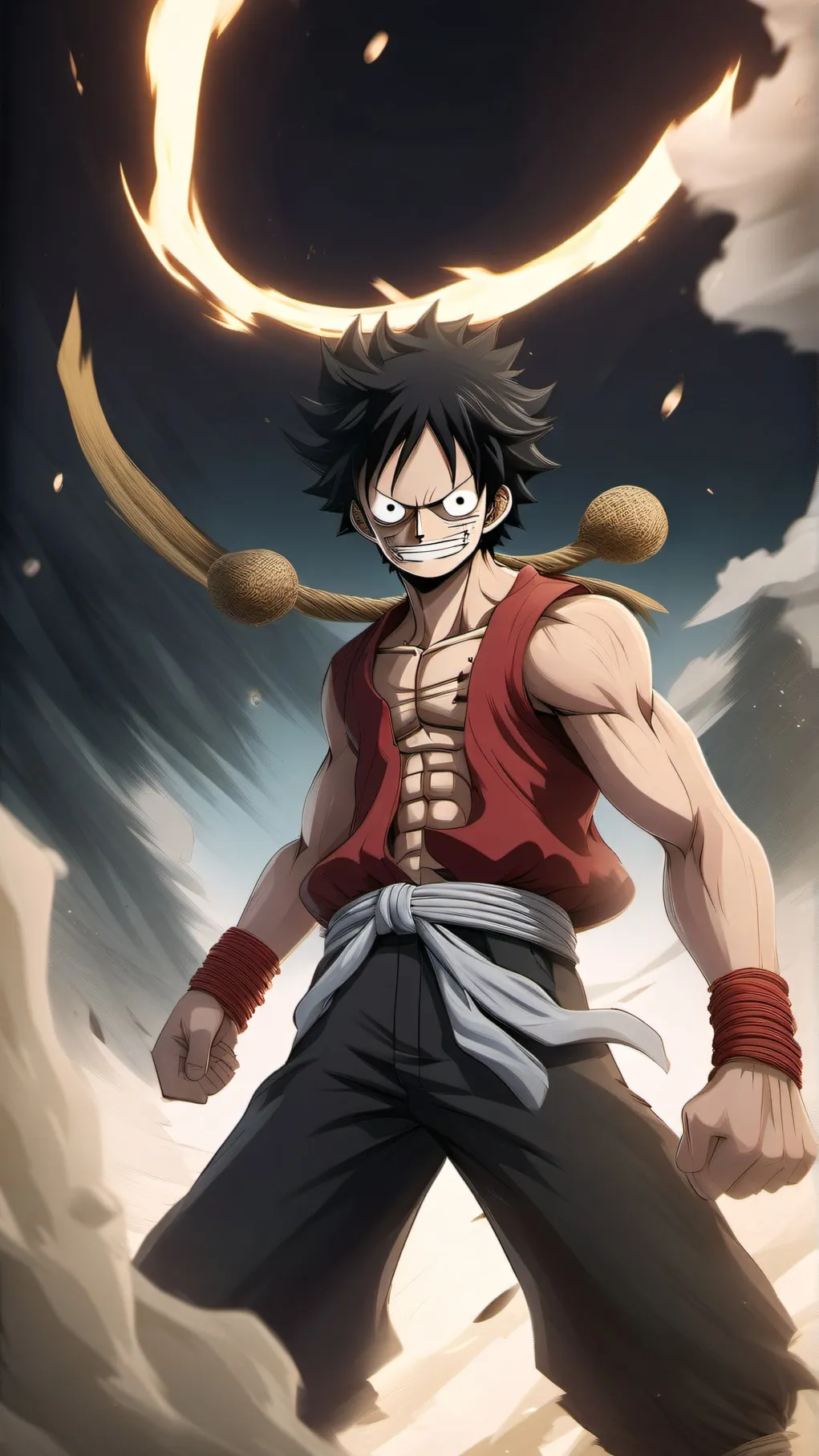 ai character: One Piece World background
