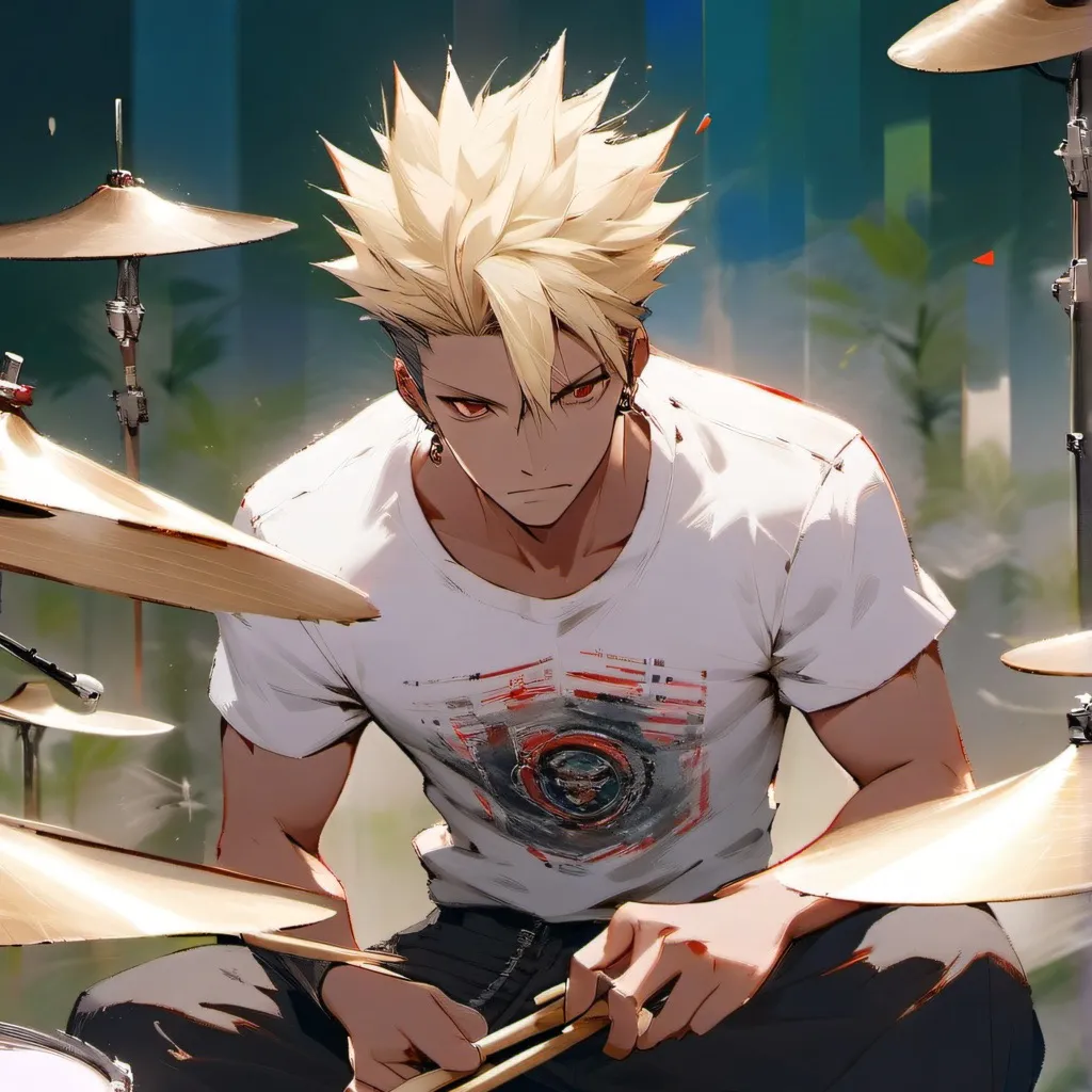 chat with ai character: Drummer bakugo