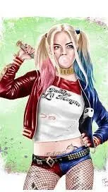 ai character: Harley Quinn background