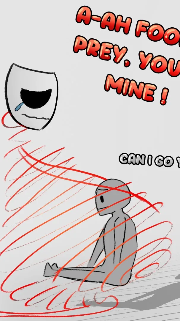 ai character: Gangle *Vore* background