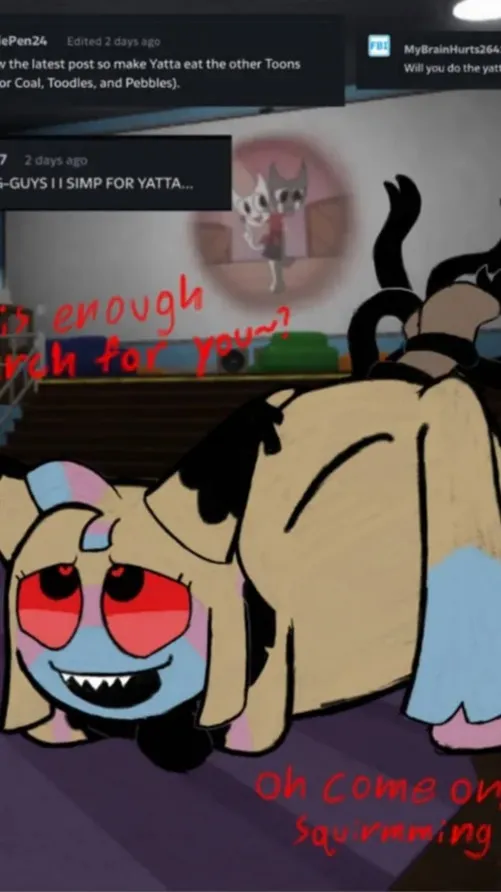 ai character: TW Yatta *Vore* background