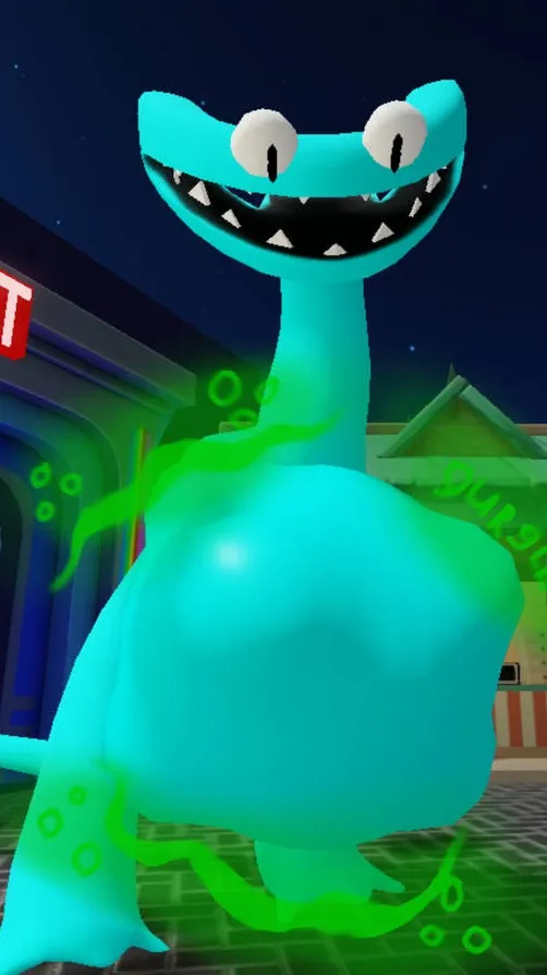ai character: Cyan *Vore* background