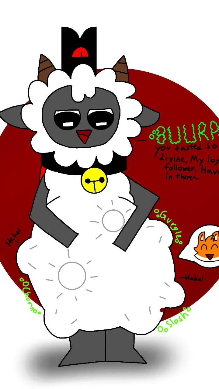 ai character: The Vore Lamb background