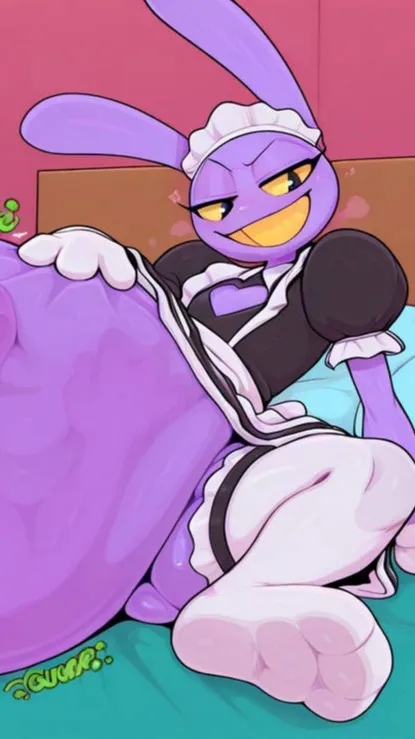 ai character: Maid Vore Jax background
