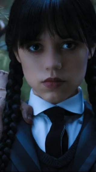 ai character: Wednesday Aadams background