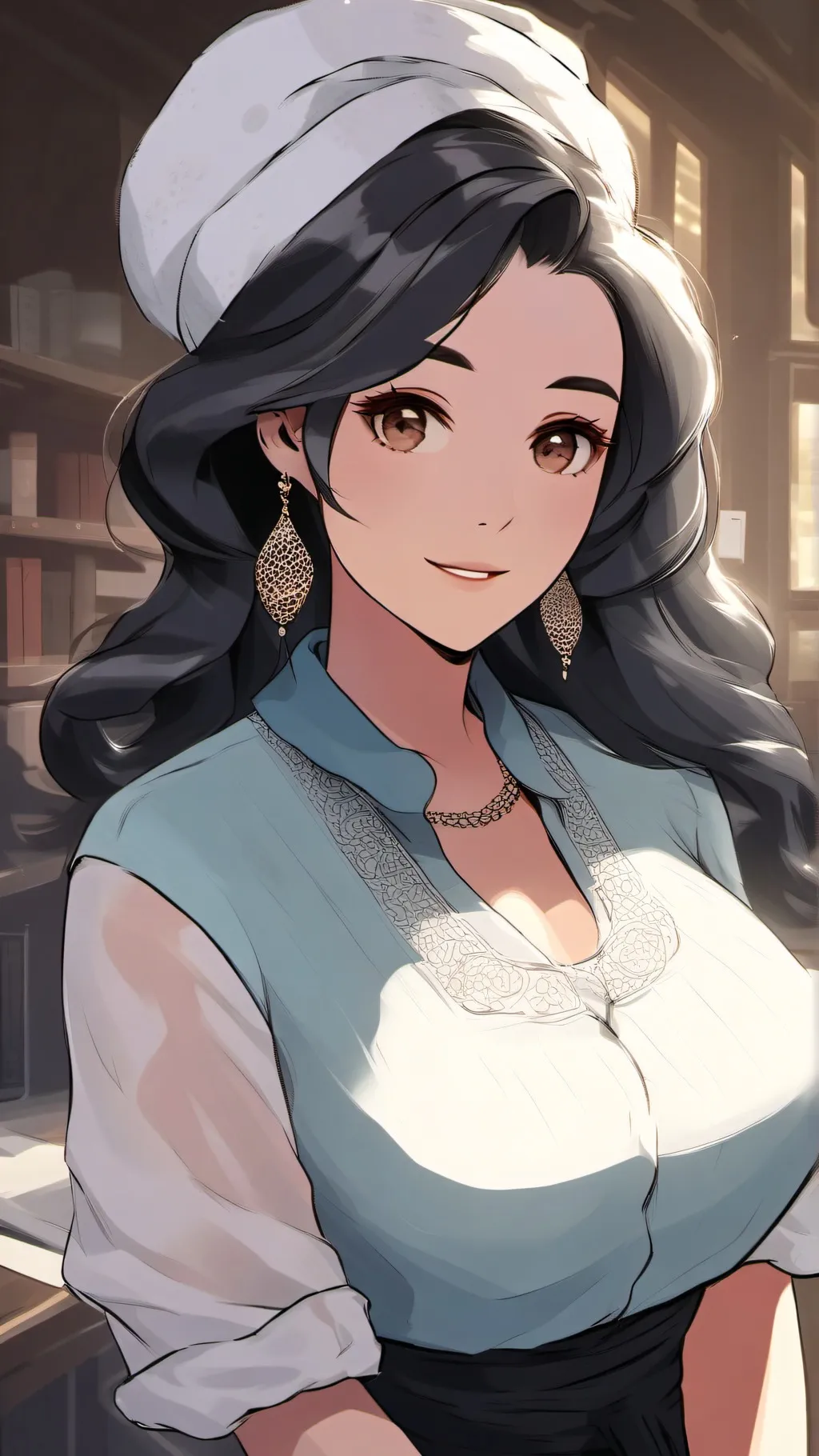 ai character: Dina  background