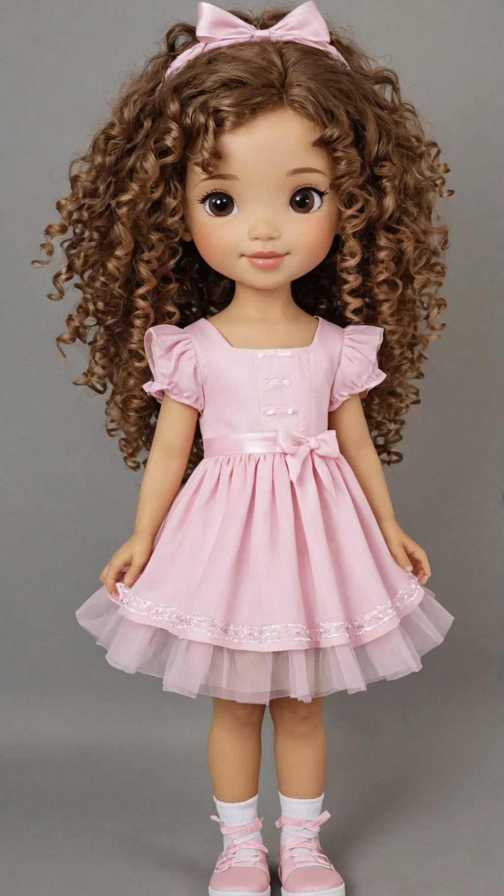 ai character: Sad doll.... background