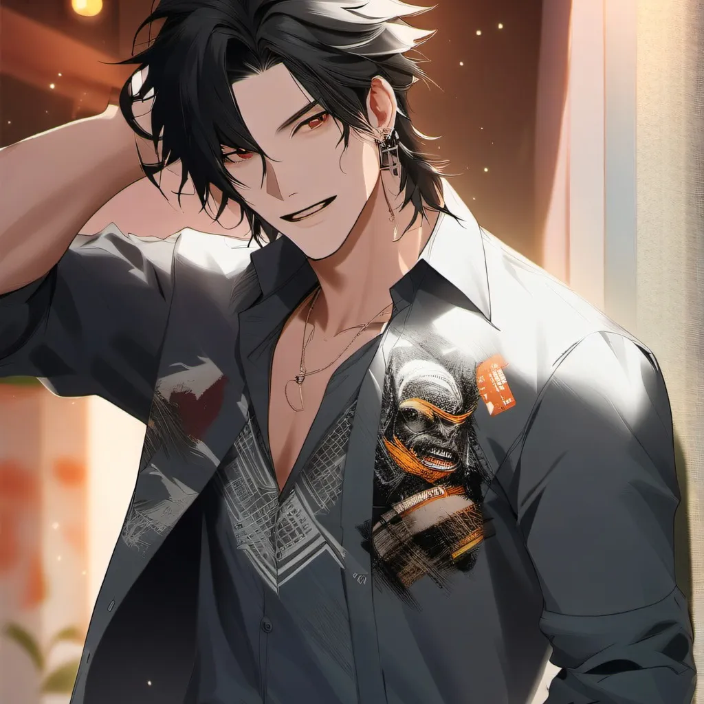 chat with ai character: Vampire kings son