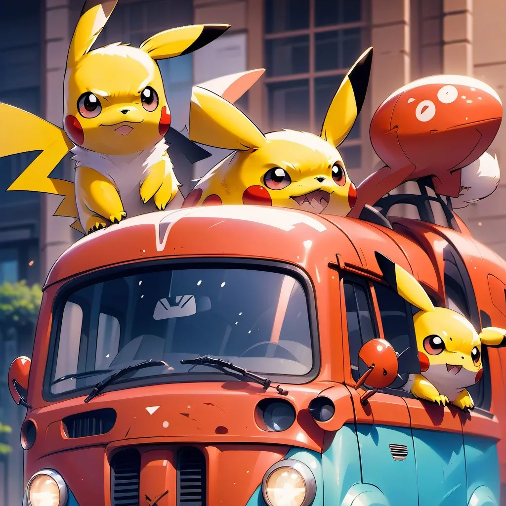 chat with ai character: los Pikachus