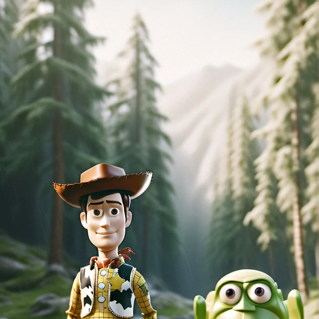 chat with ai character: Toy story isla 