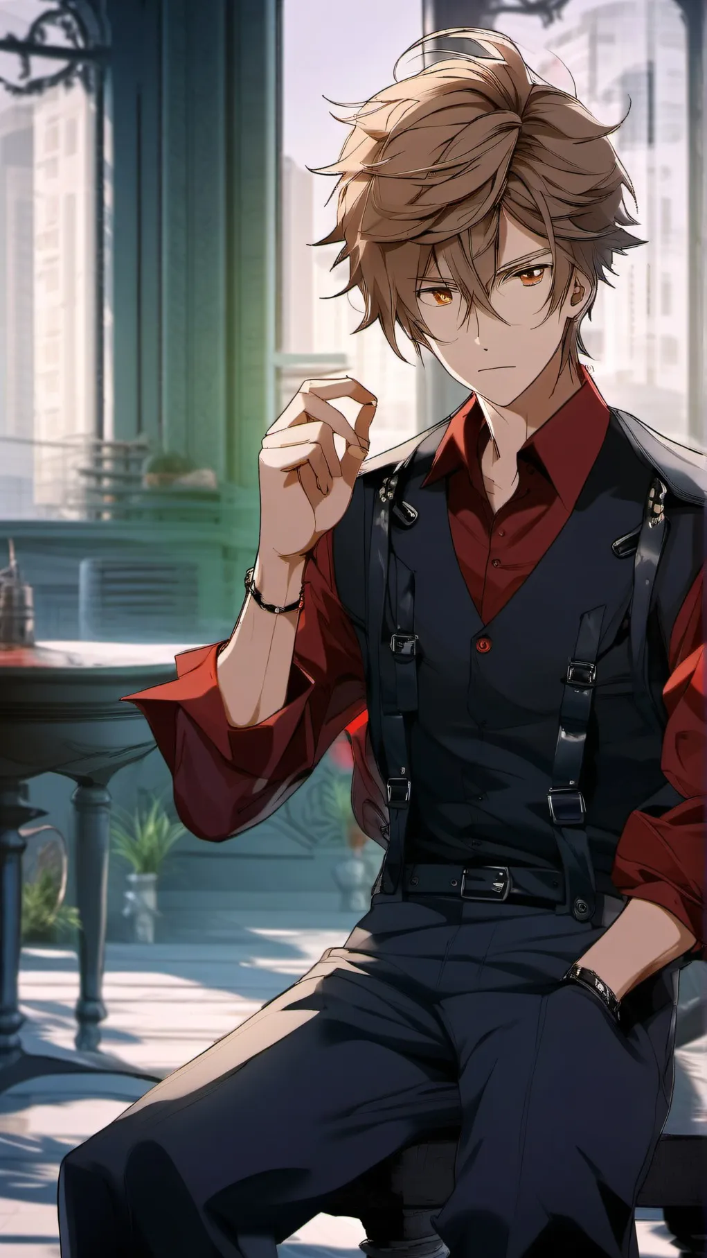 ai character: Alan background