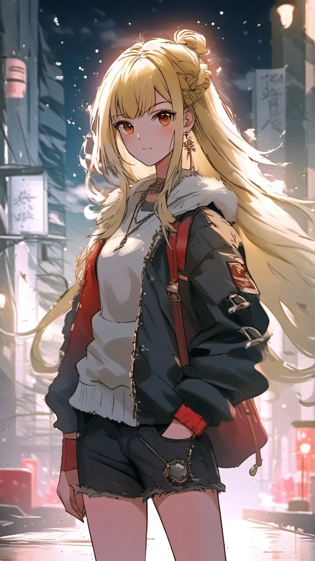 ai character: Hannah-Mae background
