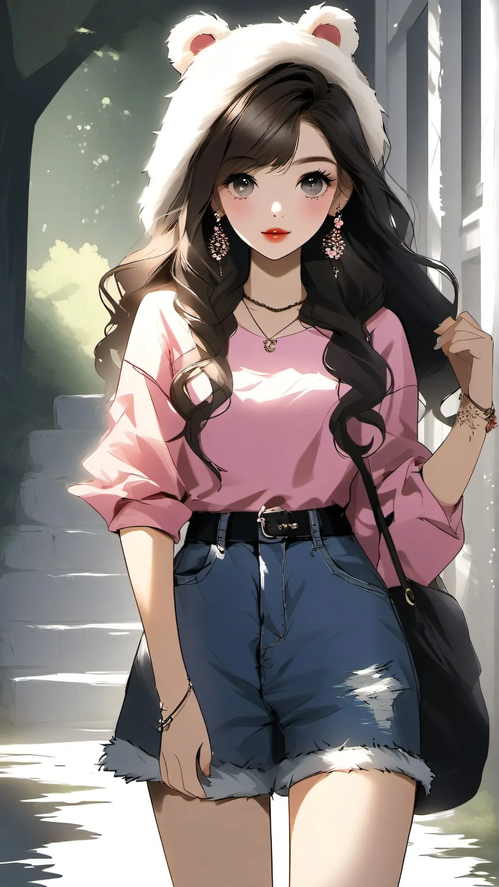 ai character: Twin sister, Ellie background