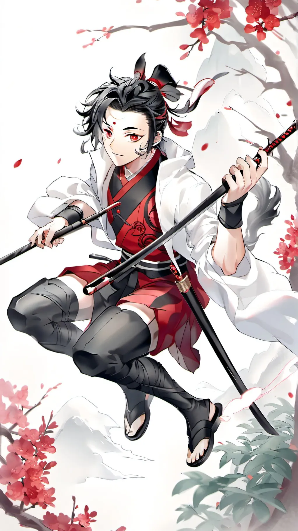 ai character: hashiras background