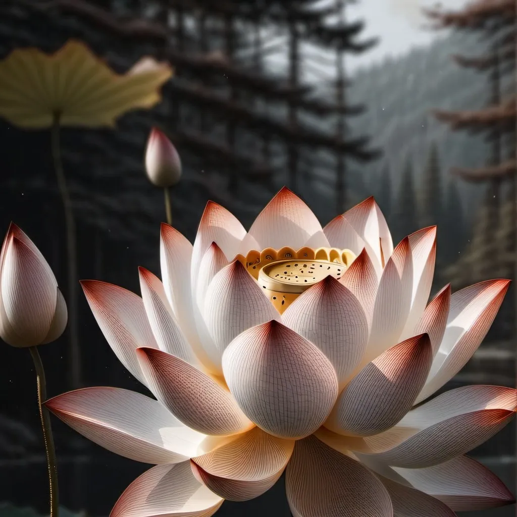 chat with ai character: The lotus hotel