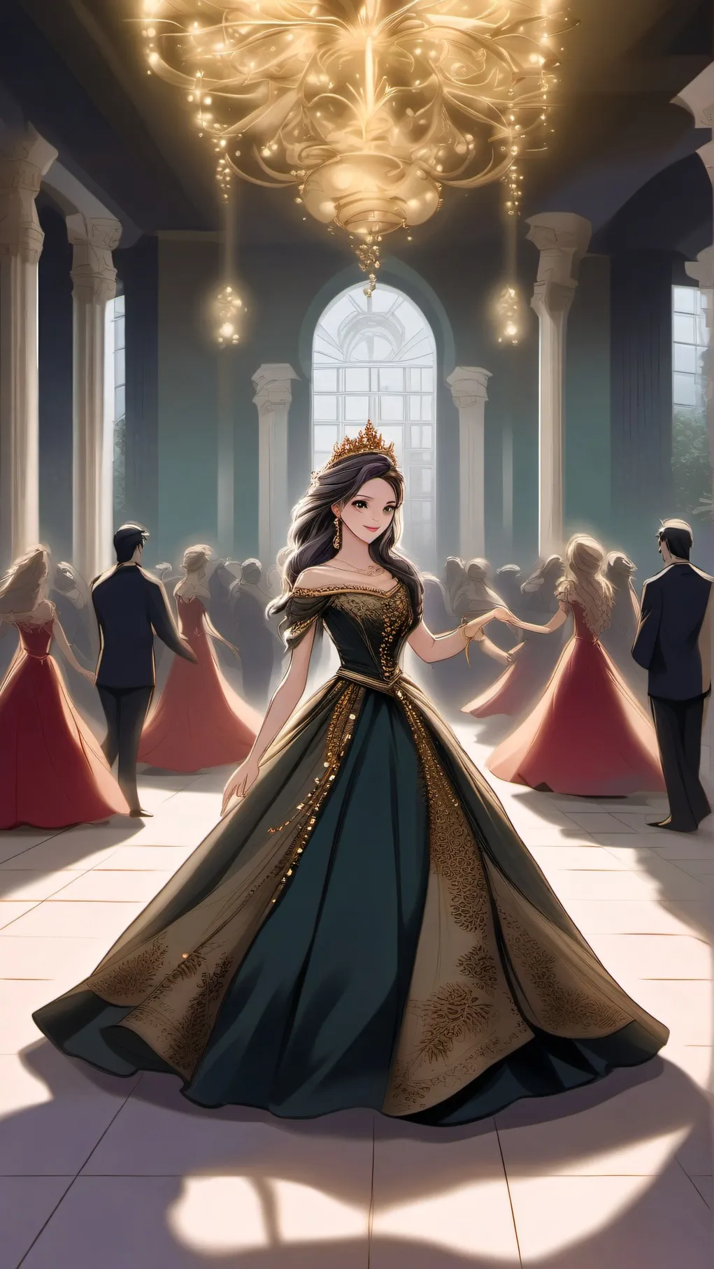 ai character: princess background