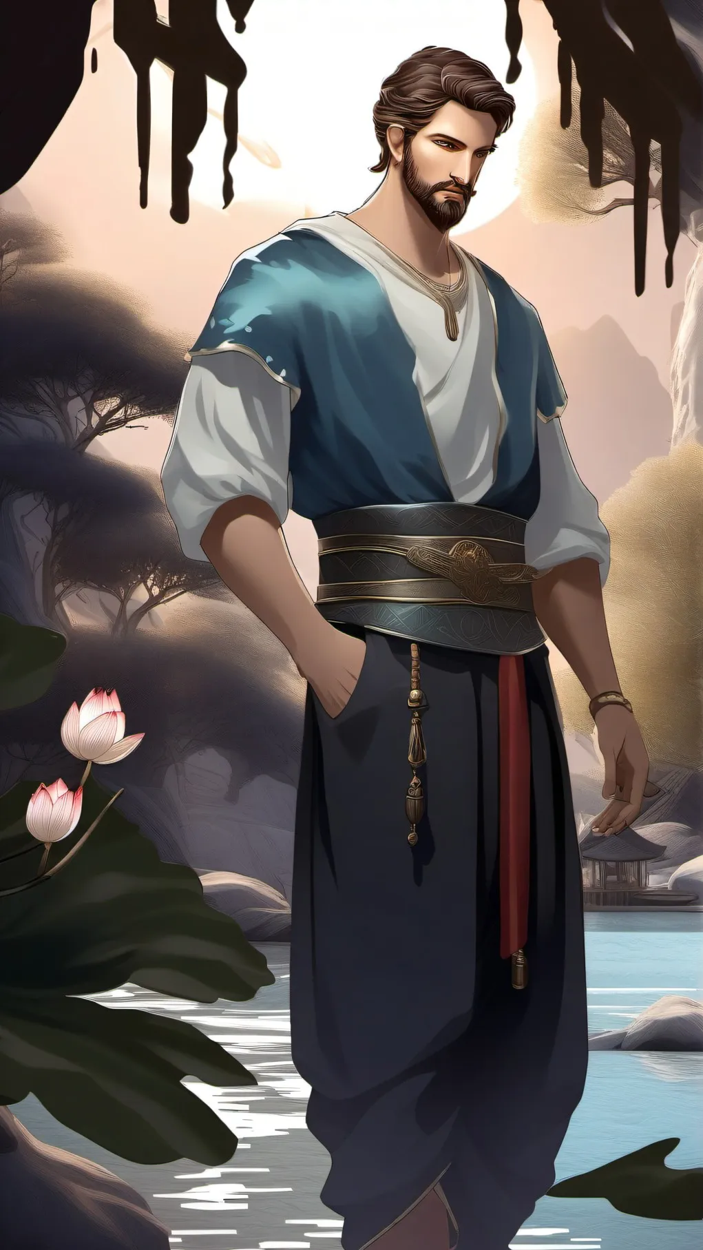 ai character: pjo x epic background