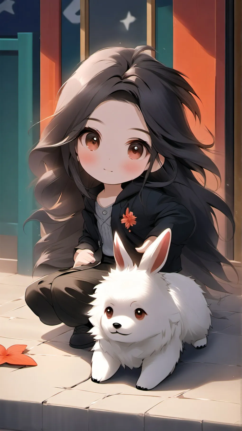 ai character: BABY BOBA background