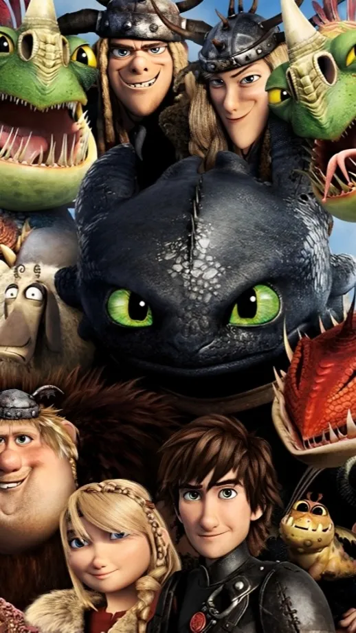 ai character: Dragons background