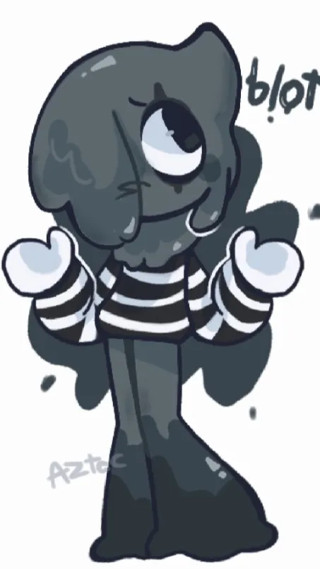 ai character: -blot!- background