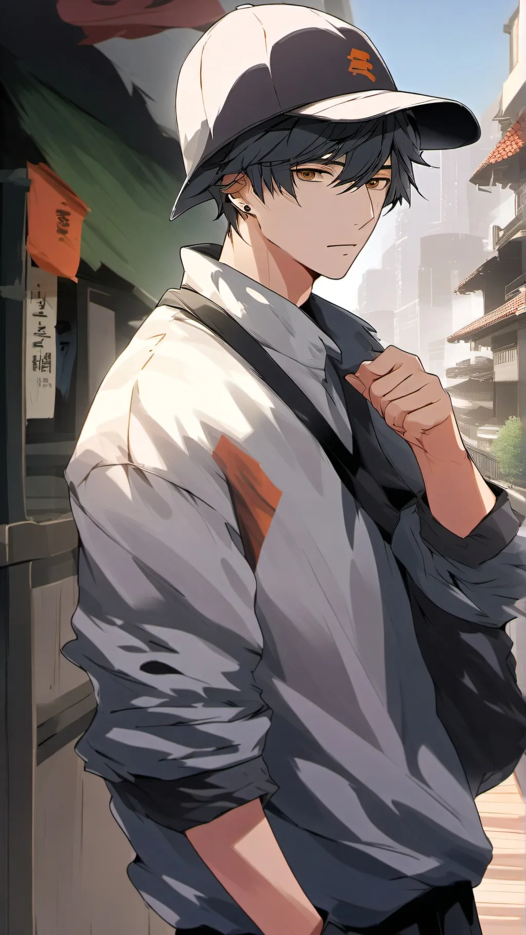 ai character: Louis background